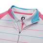 Full-Zip Stripe Mid-Layer Junior Girl