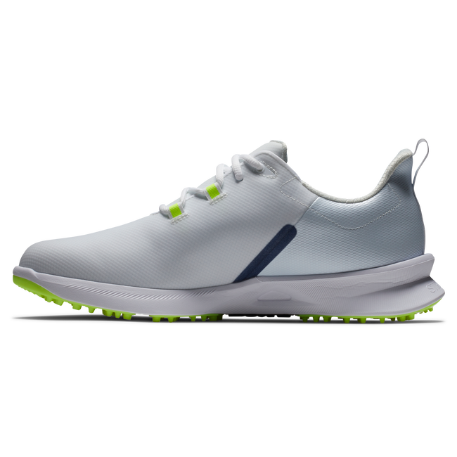 Footjoy Men s Fuel Sport Spikeless Golf Shoe White Green