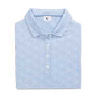 Stretch Lisle Speckle Short Sleeve Print Shirt