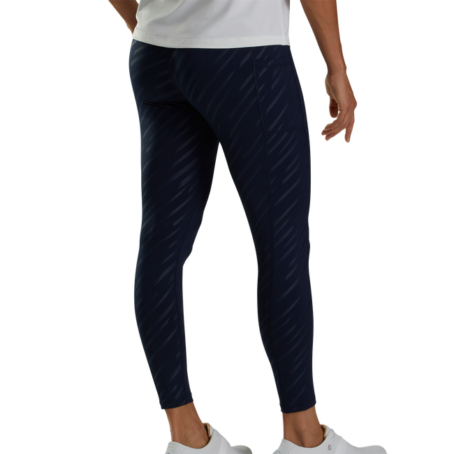 Embossed Leggings Women