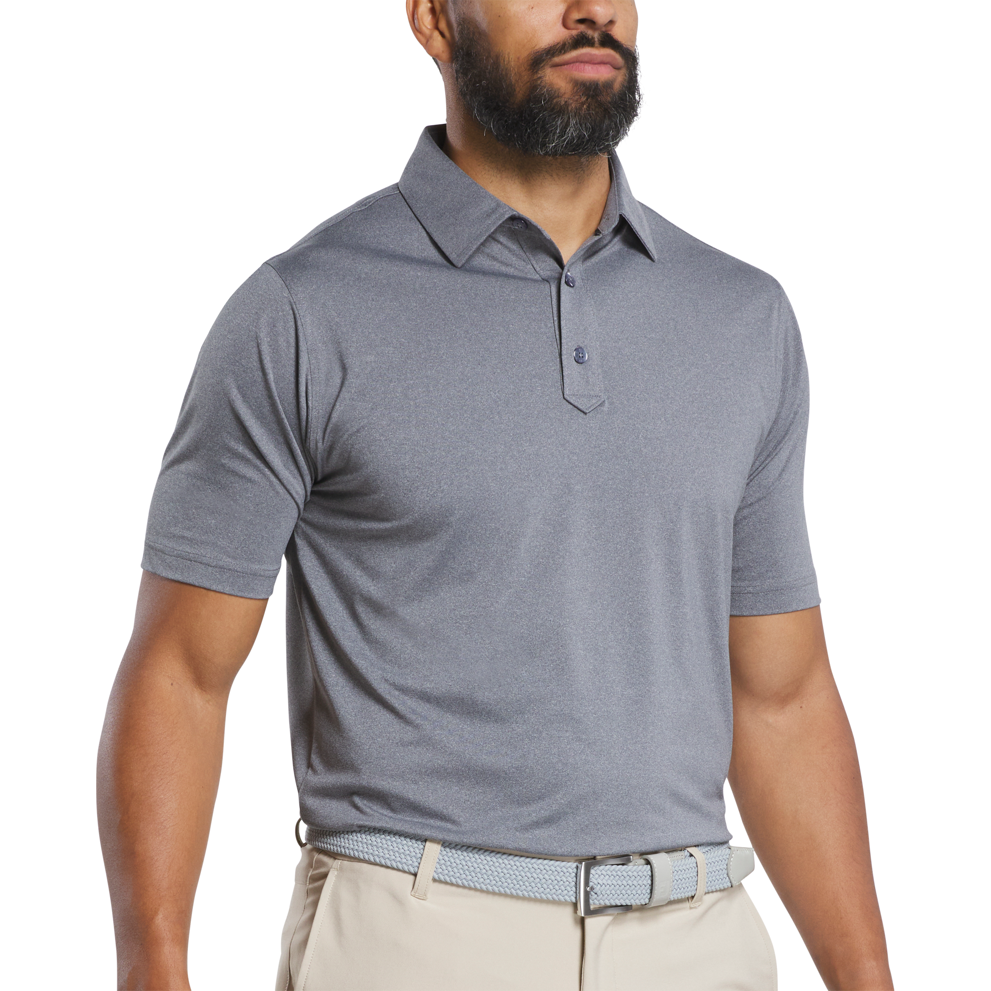 Solid Lisle Set On Placket