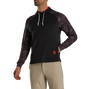 Leaf Print Lightweight Hoodie