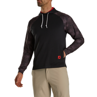 Leaf Print Lightweight Hoodie