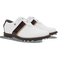 White / Burgundy Croc Print / Taupe