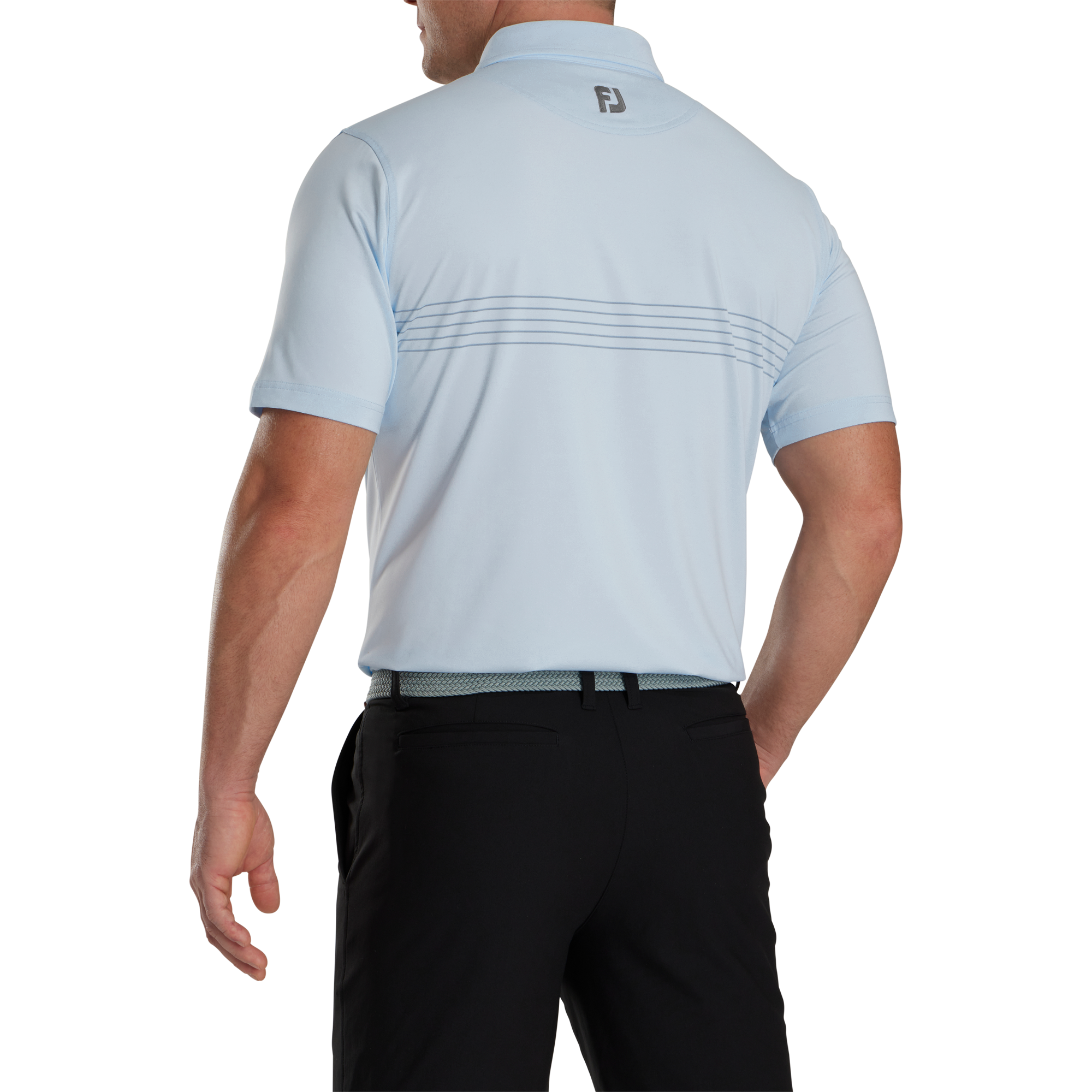 Engineered Pinstripe Lisle Self Collar - FJ Tour Collar-Previous Season Style