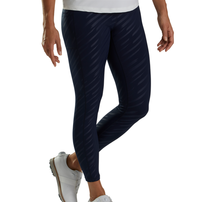 Embossed Leggings Women