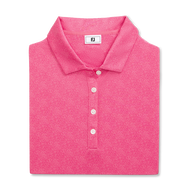 Stretch Lisle Speckle Short Sleeve Print Shirt