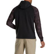 Leaf Print Lightweight Hoodie