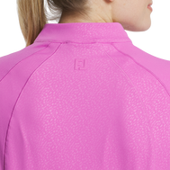 Embossed Quarter-Zip Women