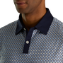 Lisle Circle Print Self Collar