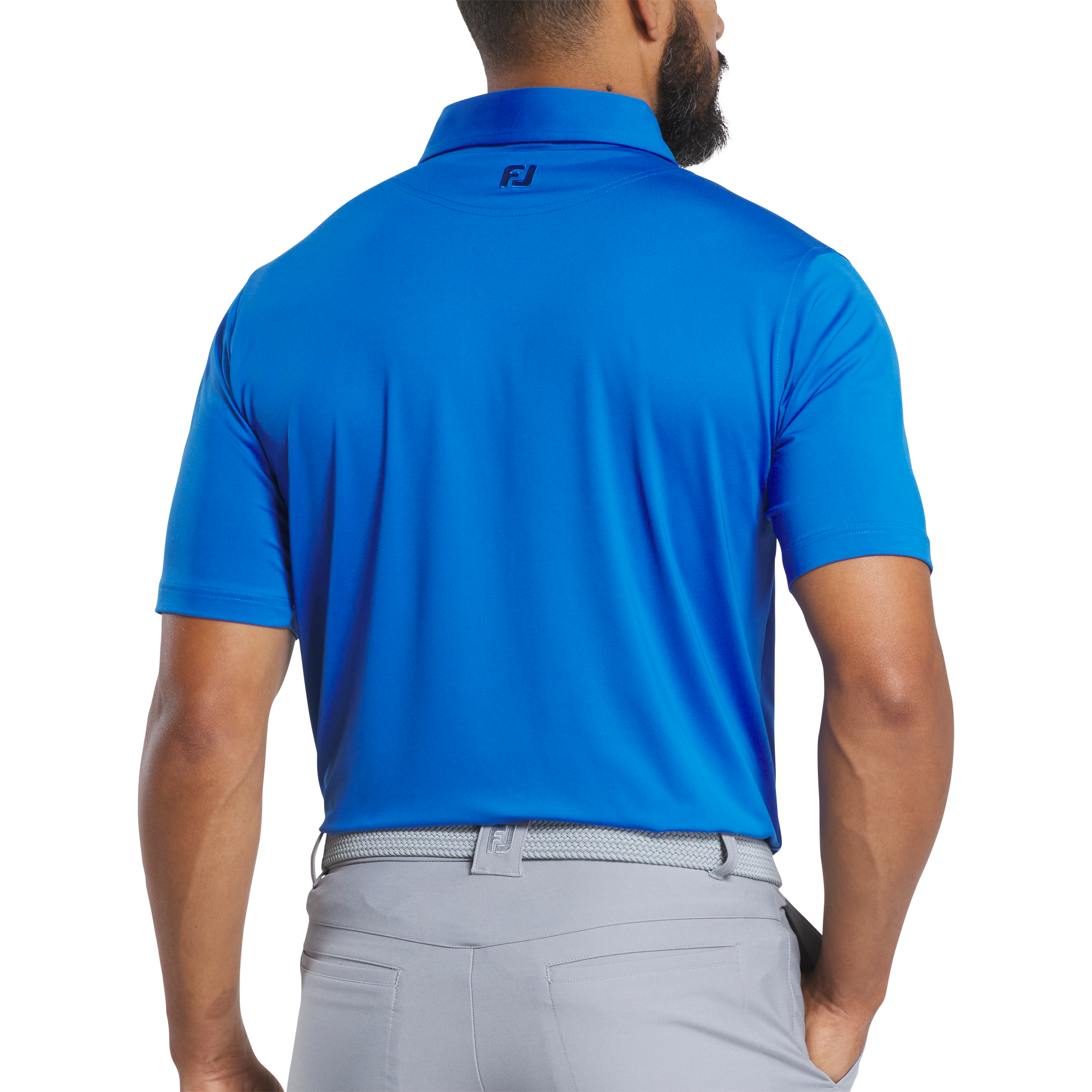 Solid Lisle Set On Placket