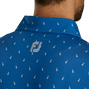 Golf Bag Print Lisle Self Collar