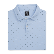 Paisley Print Lisle Self Collar