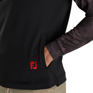 Leaf Print Lightweight Hoodie