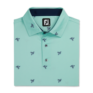 Thistle Print Lisle Self Collar