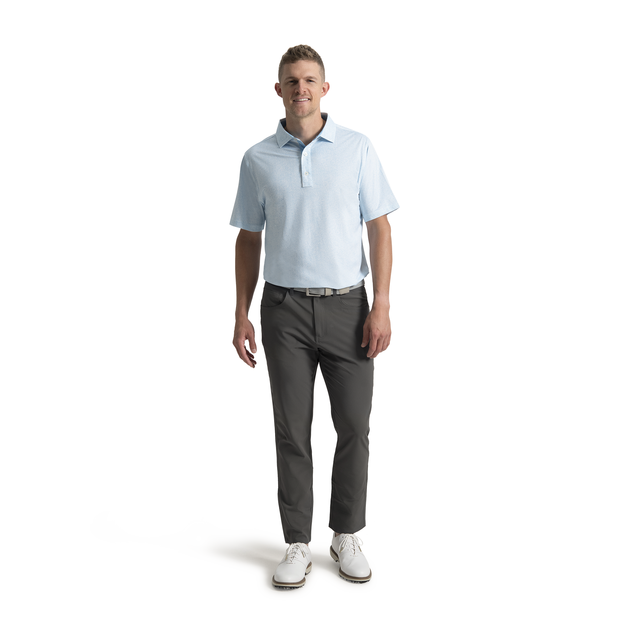 Wingtip Floral Lisle