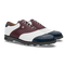 White / Burgundy / Navy Croc Print