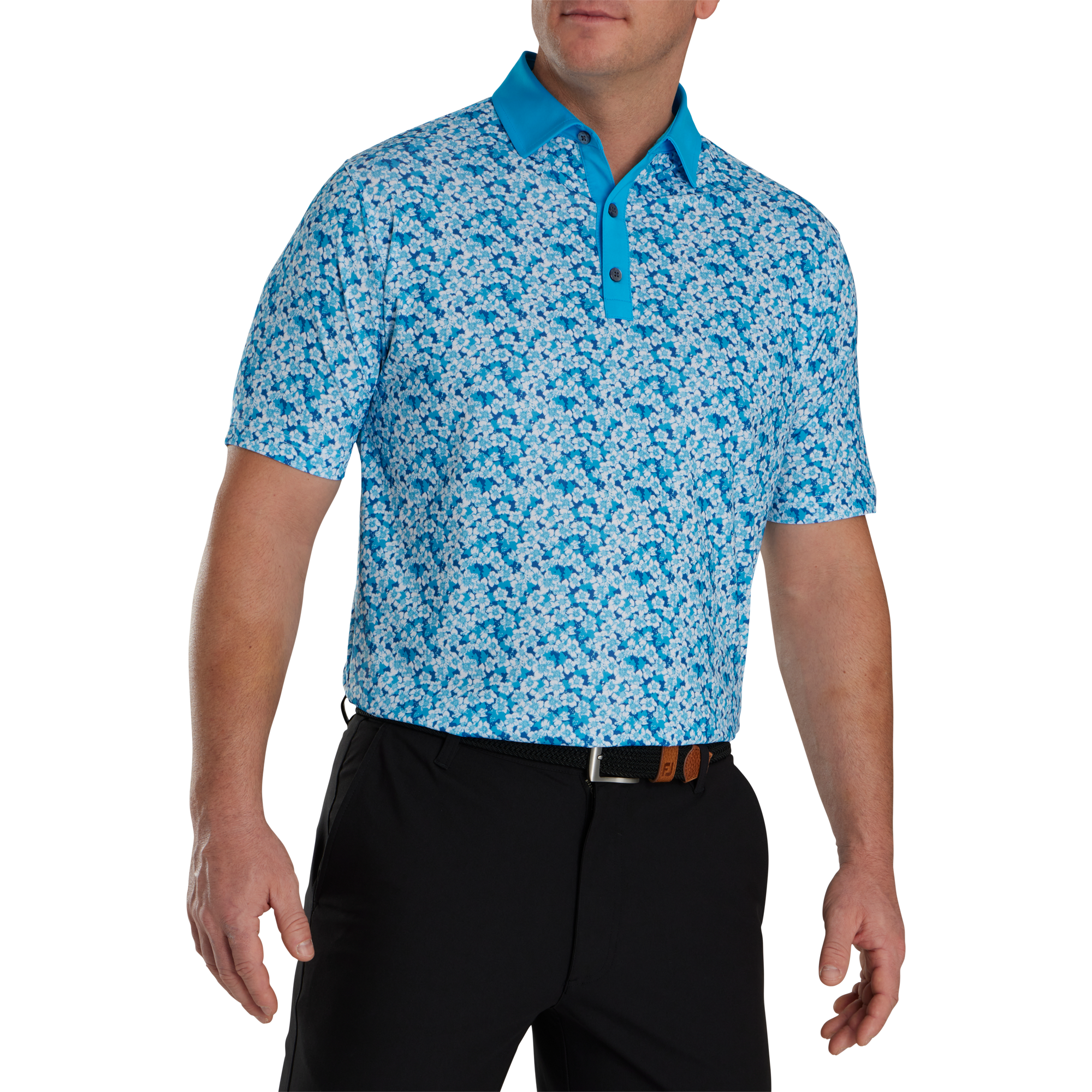 Primrose Print Lisle Spread Collar