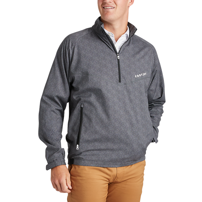 FootJoyFootJoy Men s Zephyr Windshirt in Gravel Print Size XL Gravel Print Size XL