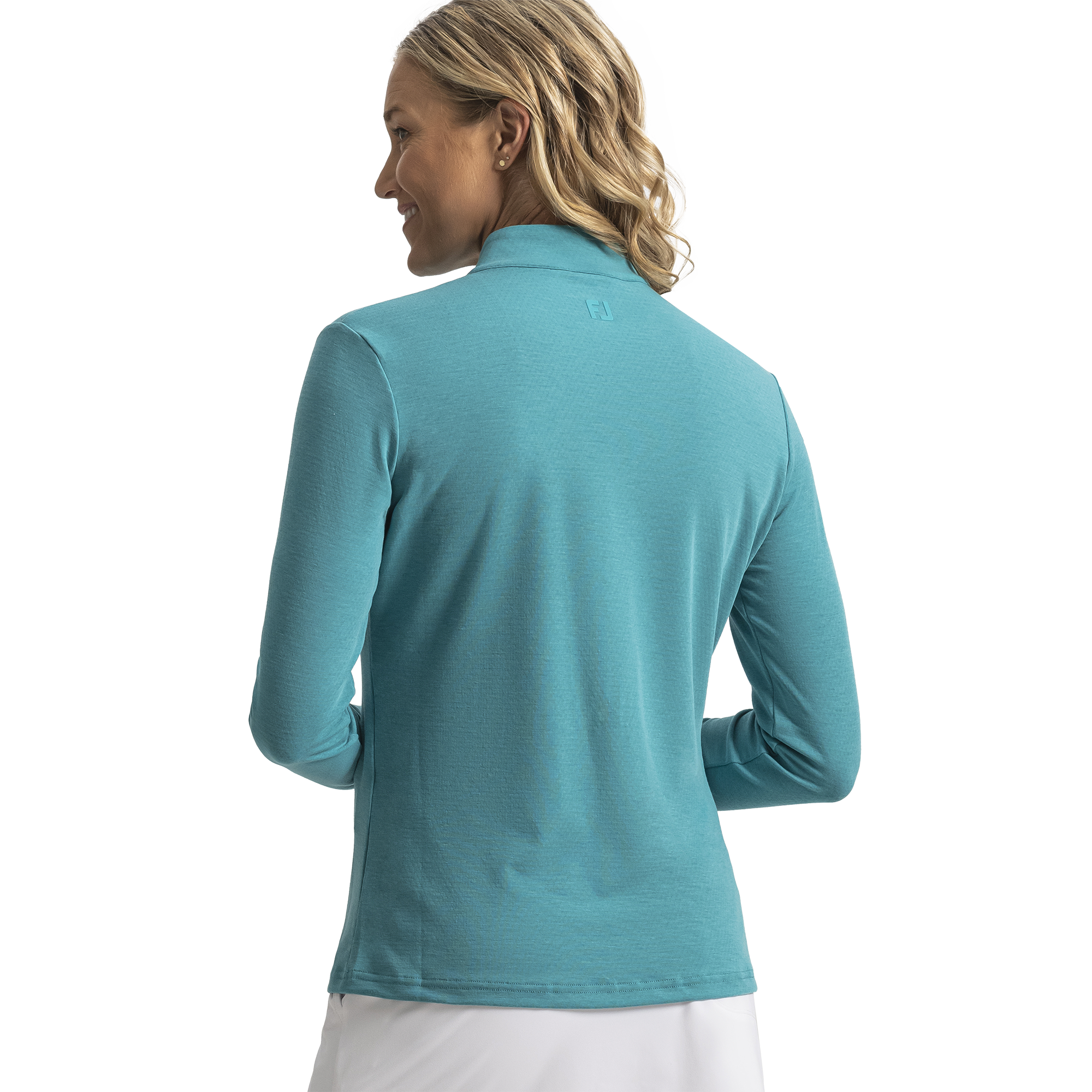 Quarter-Zip Blade Collar Mid-Layer Women