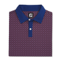 Lisle Circle Print Self Collar
