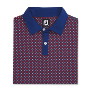 Lisle Circle Print Self Collar