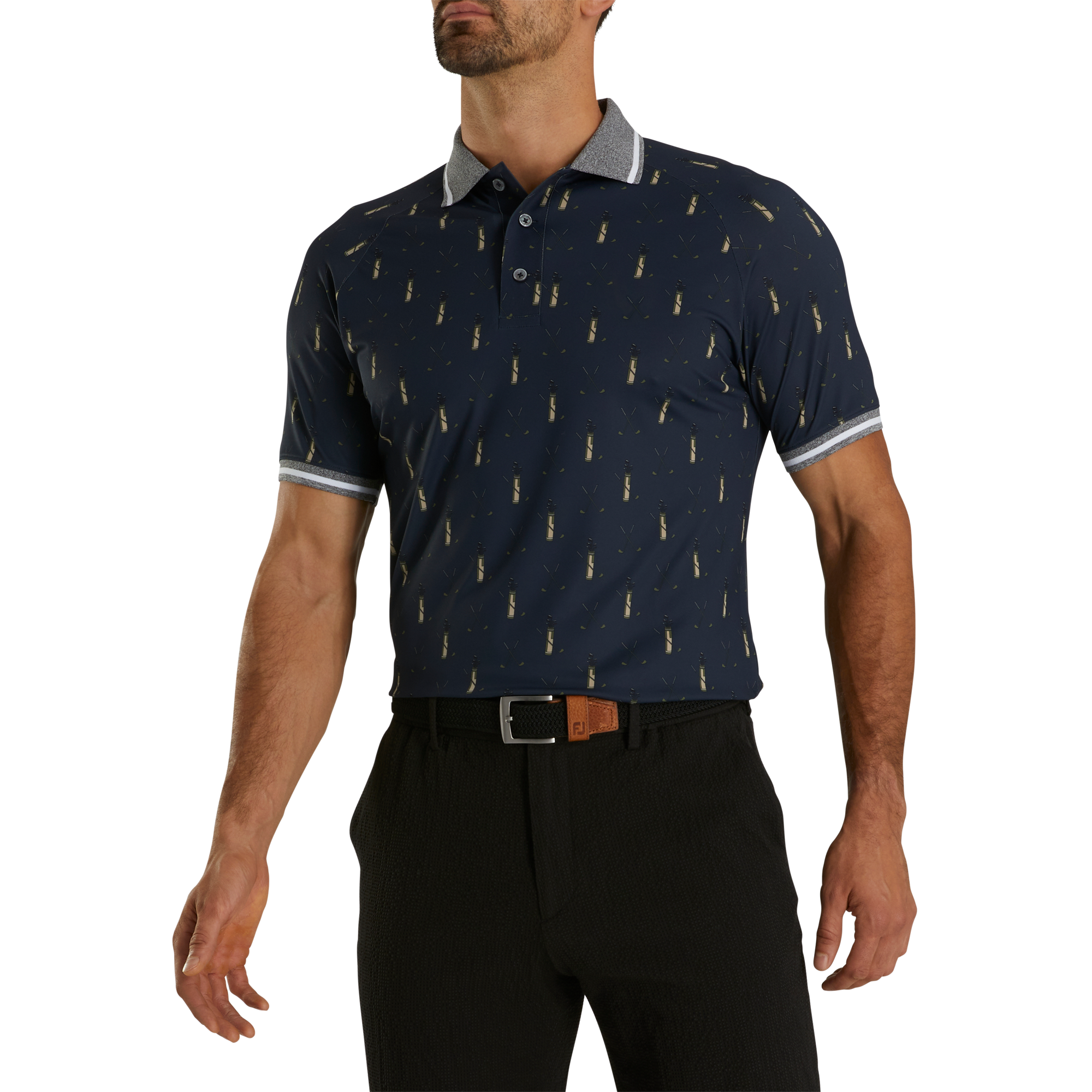 Raglan Knit Pique Polo-Previous Season Style