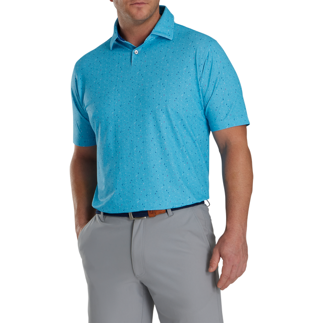 Tweed Texture Stretch Pique Self Collar