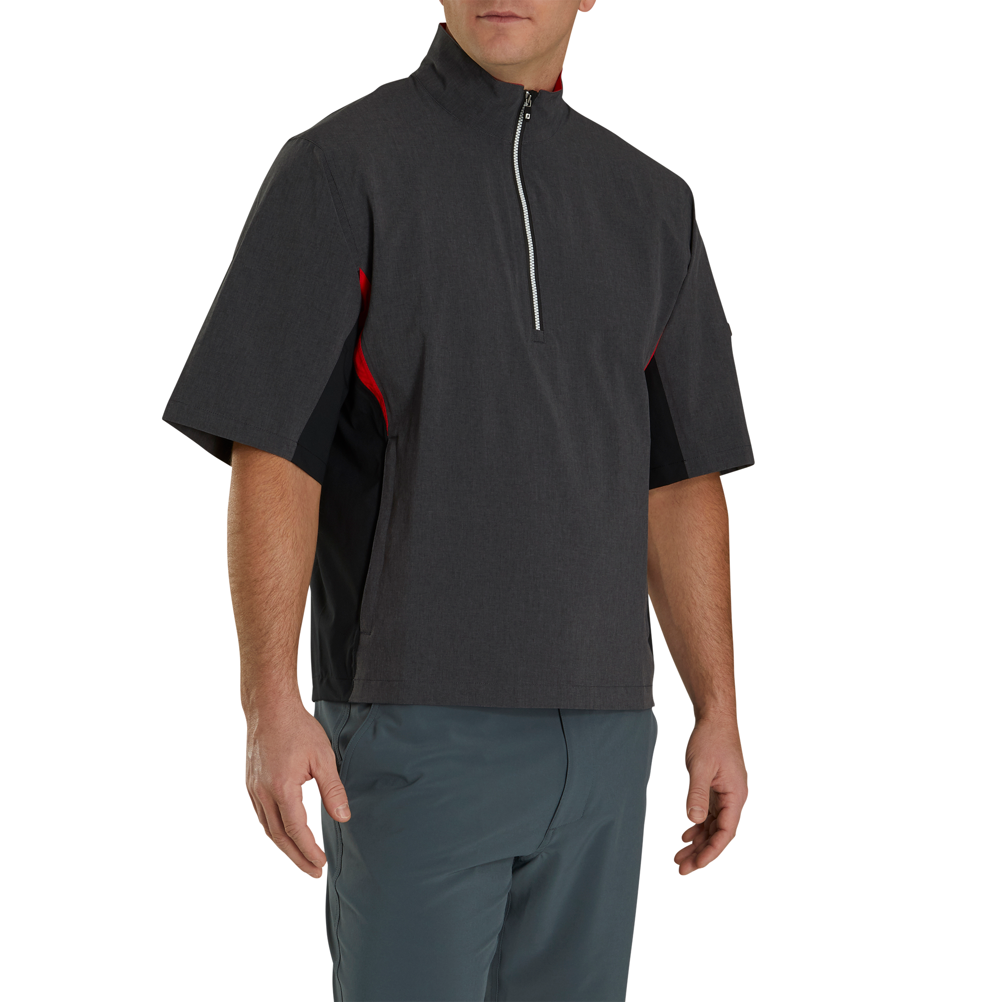 footjoy short sleeve rain jacket