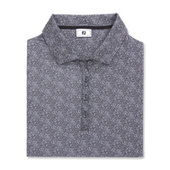 Stretch Lisle Speckle Short Sleeve Print Shirt