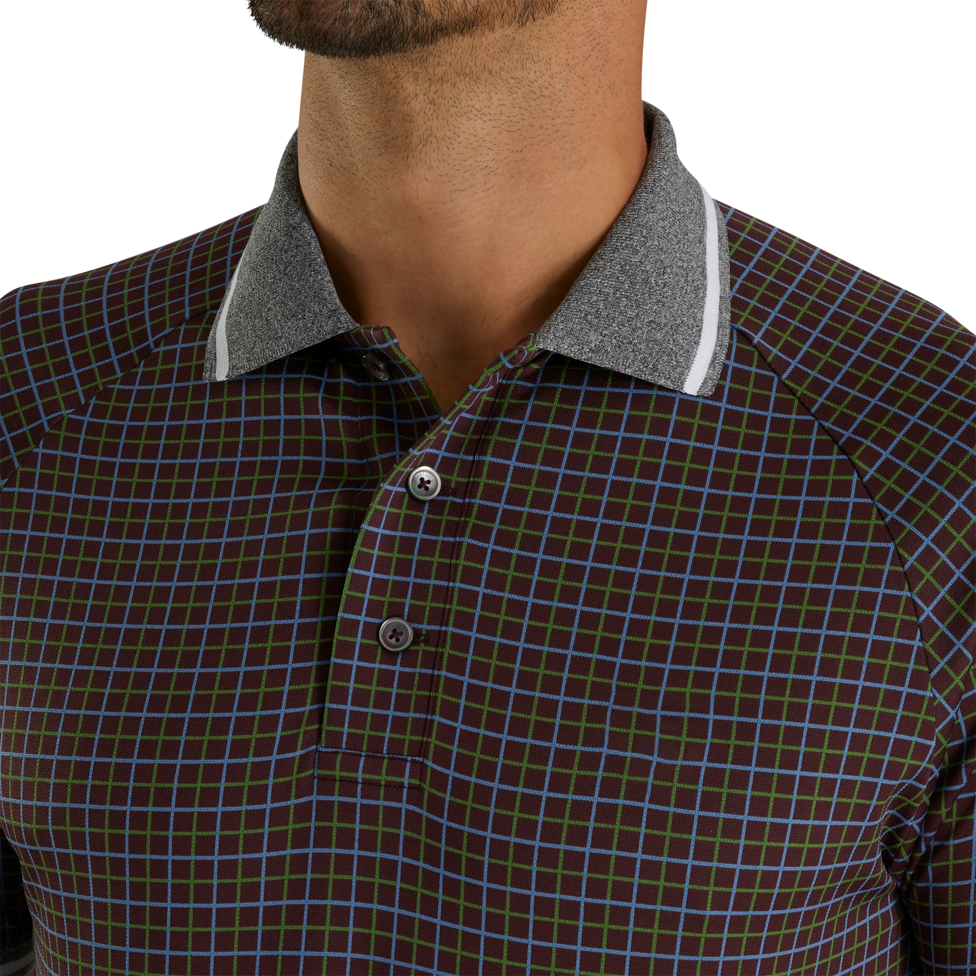 Raglan Knit Pique Polo