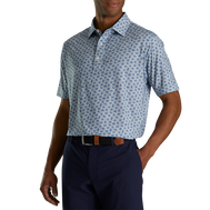 Lisle Sketched Print Self Collar