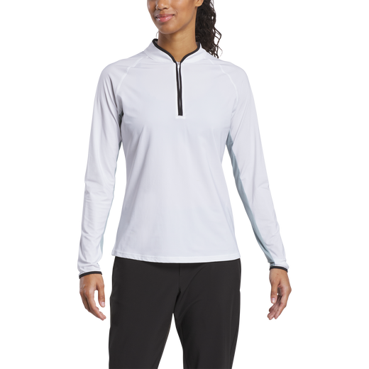 Quarter-Zip Long Sleeve Sun Protection Women
