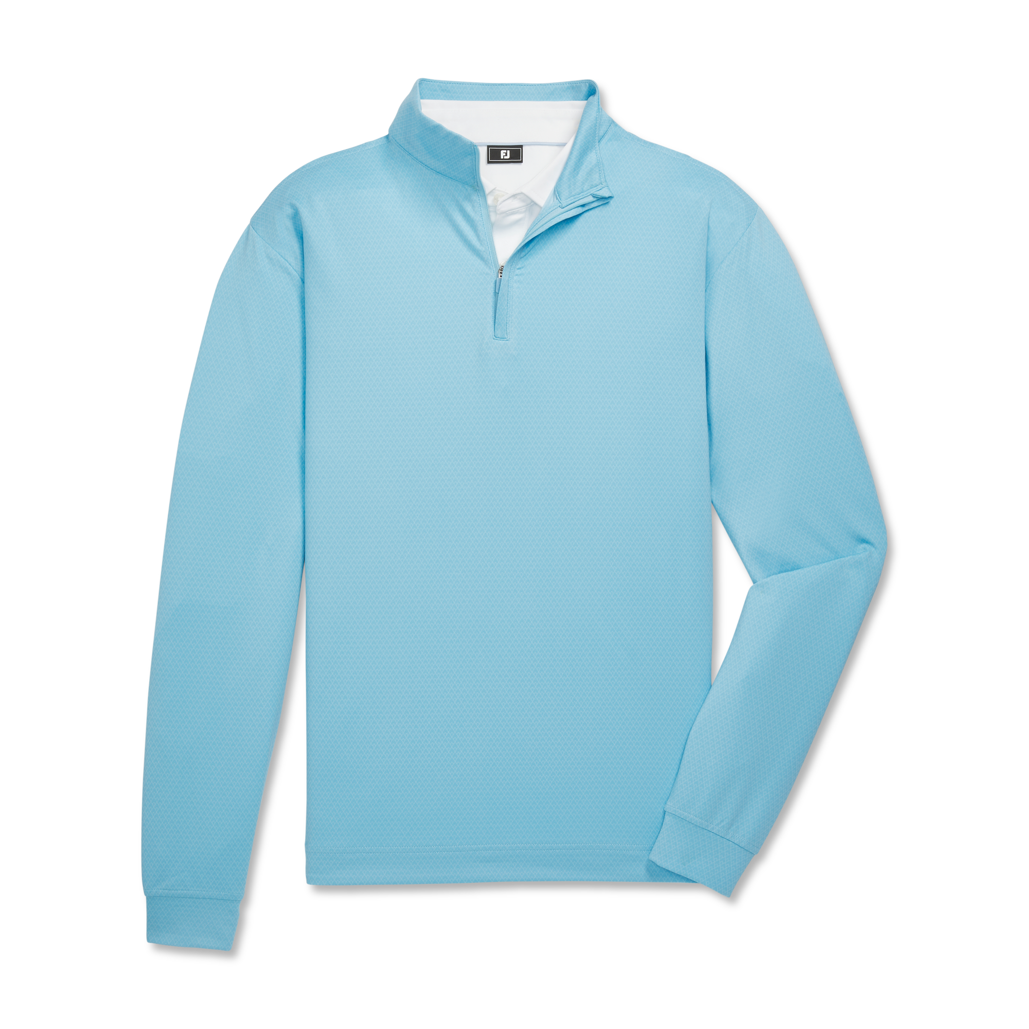 Tonal Deco Diamond Quarter-Zip