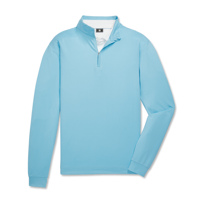Tonal Deco Diamond Quarter-Zip