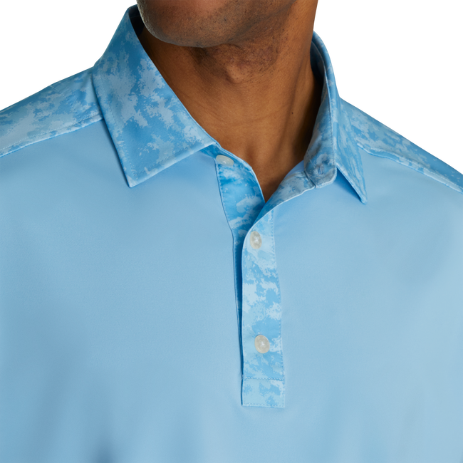 Lisle Cloud Camo Trim Self Collar