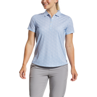 Stretch Lisle Speckle Short Sleeve Print Shirt
