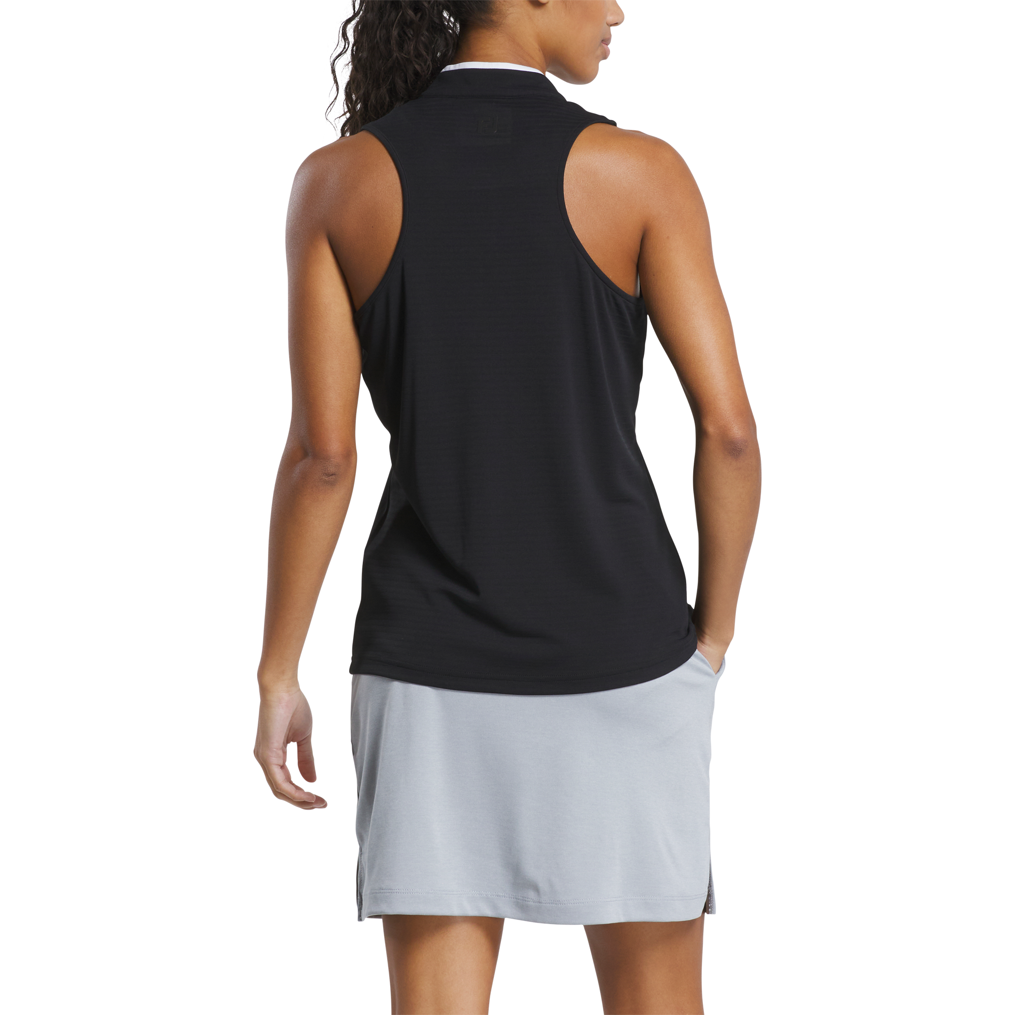 Quarter-Zip Sleeveless Women