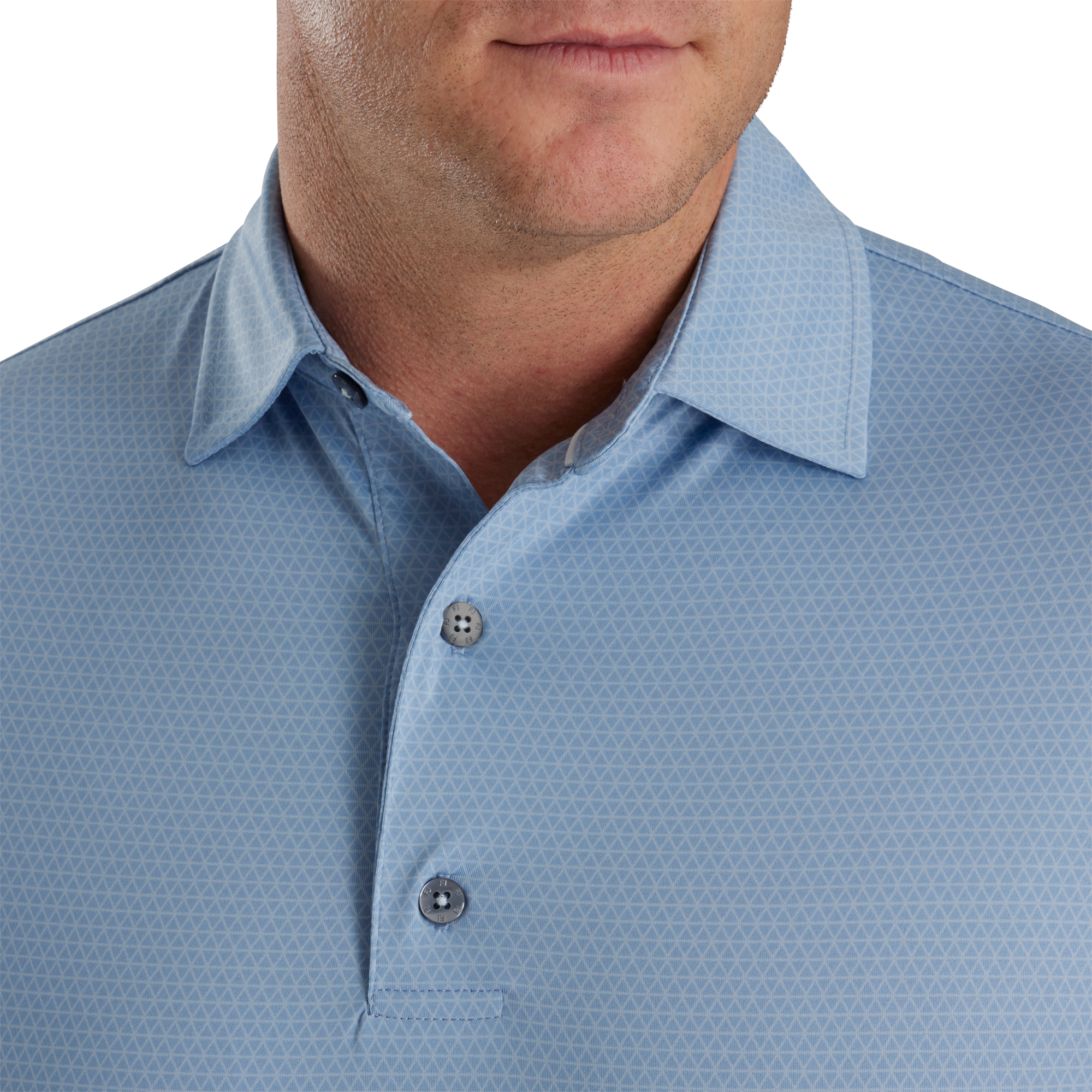 Tonal Triangle Print Lisle