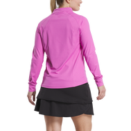 Embossed Quarter-Zip Women