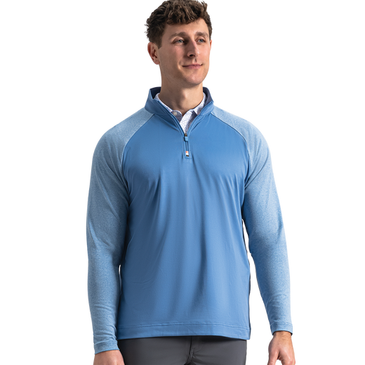 Raglan Block Quarter-Zip