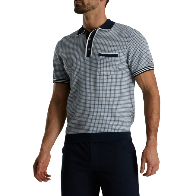 Footjoy houndstooth shirt online