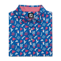 Jungle Leaves Lisle Self Collar