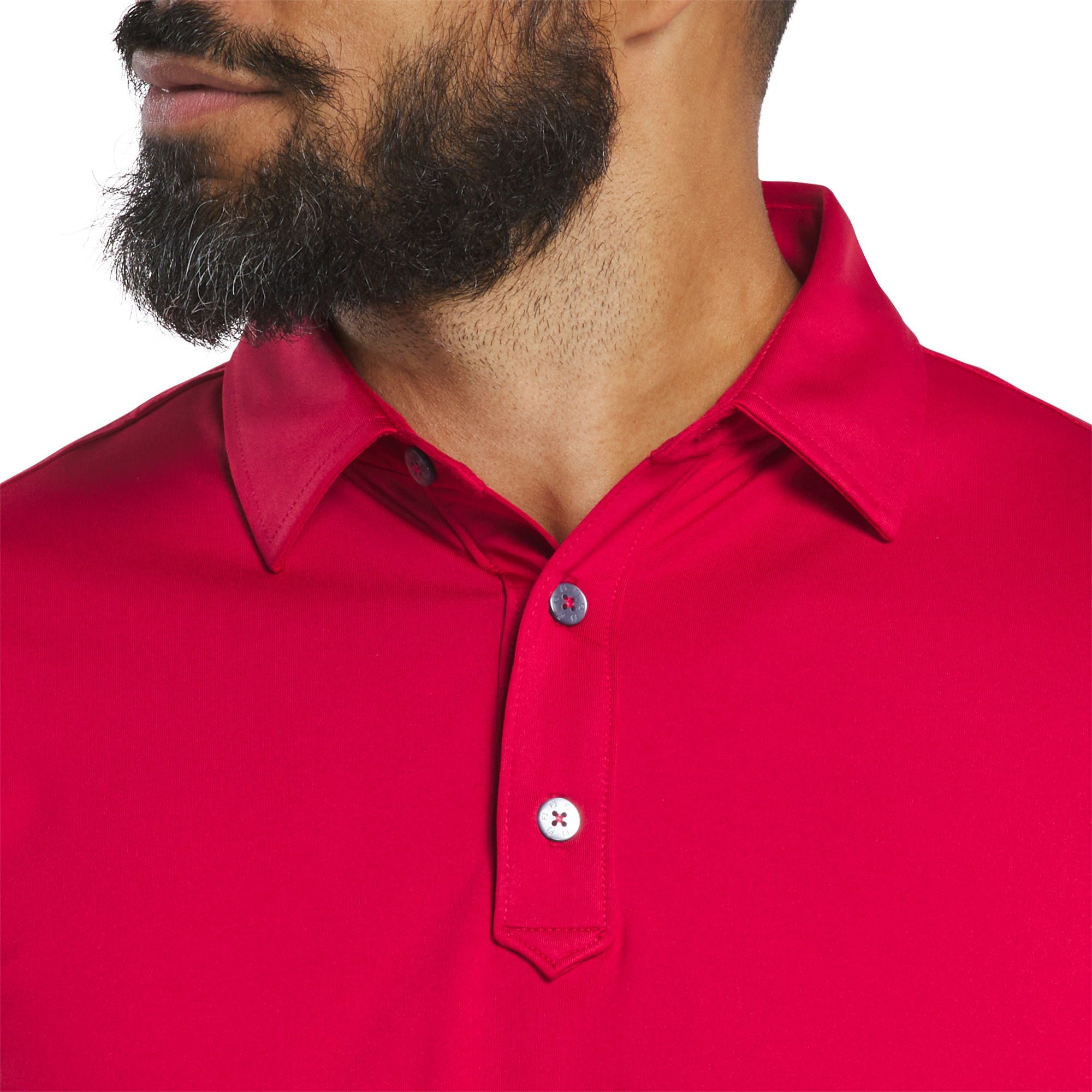 Solid Lisle Set On Placket