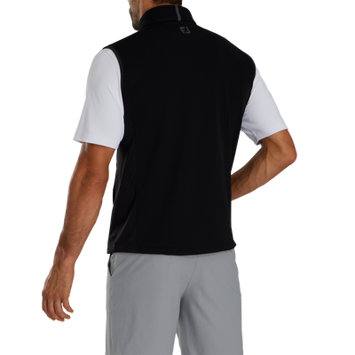 Veste De Golf FootJoy Homme – Softshell, Demi-zip, Manches Longues, Taille L, Bleu-violet
