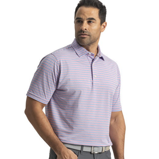 Heather Stripe Pique