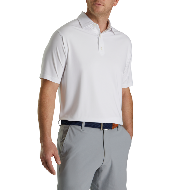 Solid Lisle Set On Placket
