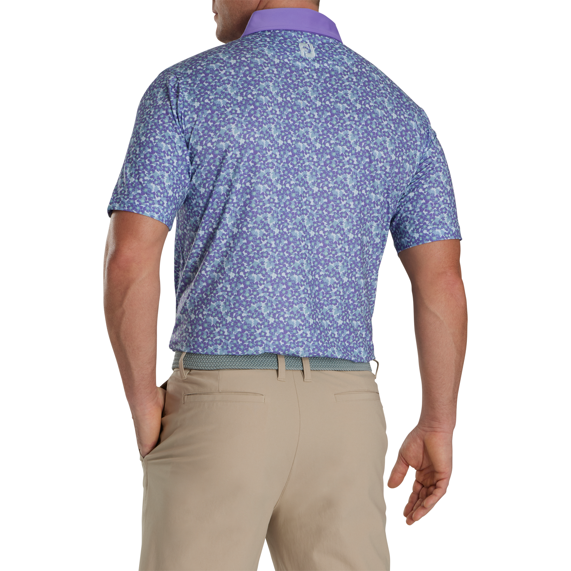 Primrose Print Lisle Spread Collar