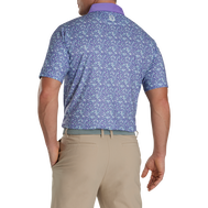 Primrose Print Lisle Spread Collar