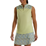 Sleeveless Color Block Women